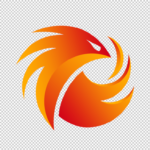 smartassi.com phoenix logo orange fire bird powerful brand identity