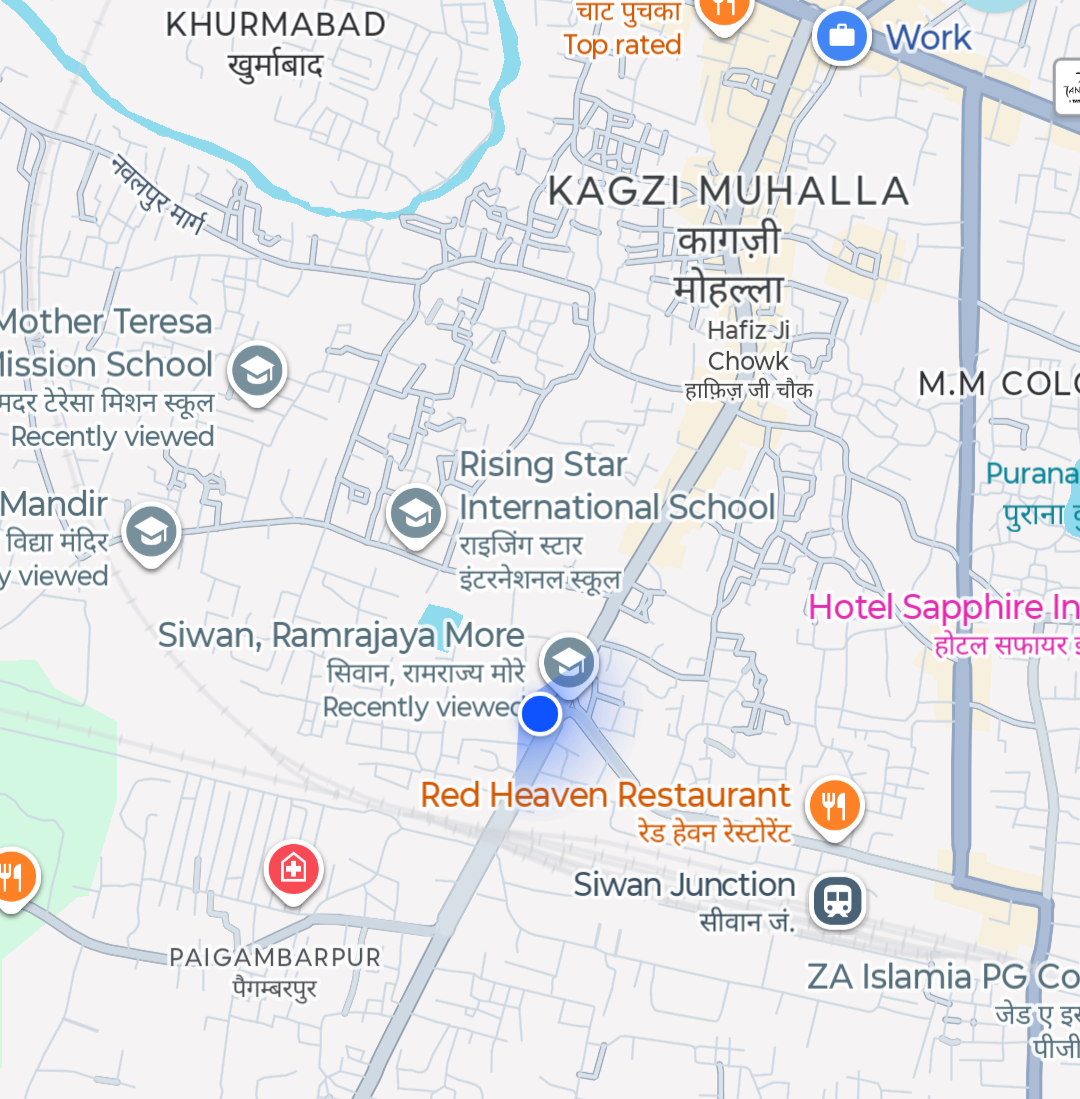 School location map